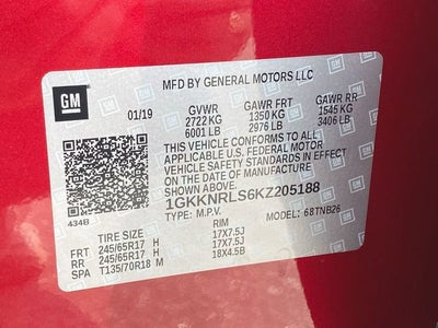 2019 GMC Acadia SLE