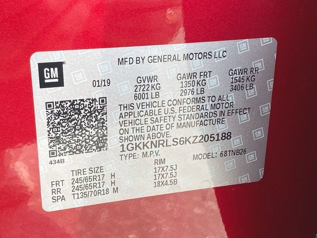 2019 GMC Acadia SLE