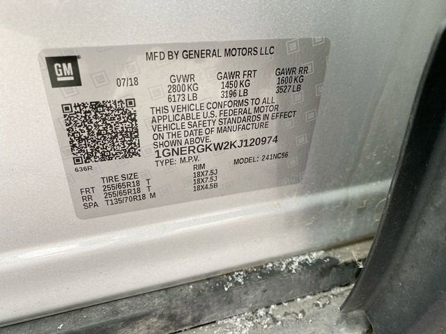 2019 Chevrolet Traverse LT Cloth