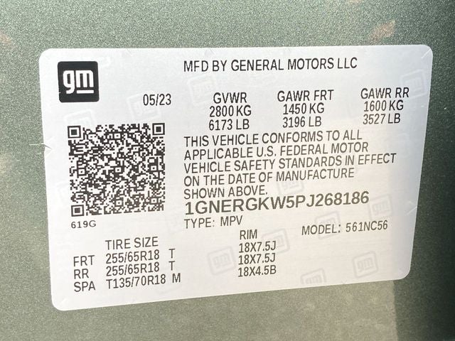 2023 Chevrolet Traverse LT Cloth