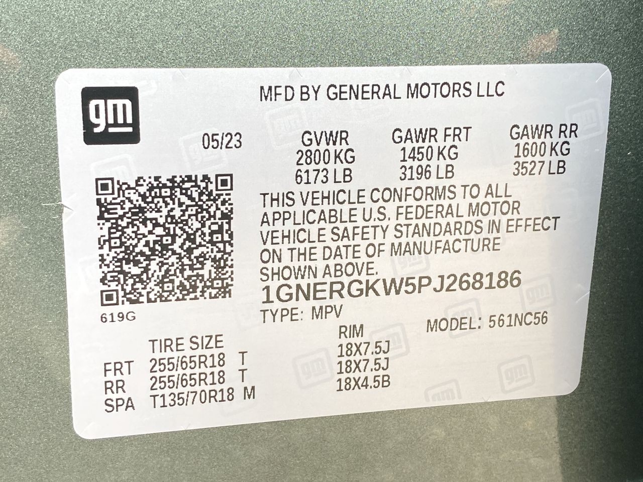 2023 Chevrolet Traverse LT Cloth