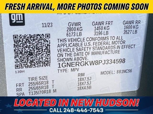 2023 Chevrolet Traverse LT Cloth