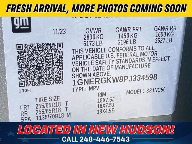 2023 Chevrolet Traverse LT Cloth