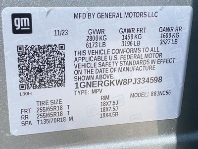 2023 Chevrolet Traverse LT Cloth
