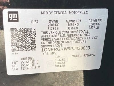 2023 Chevrolet Traverse LT Cloth
