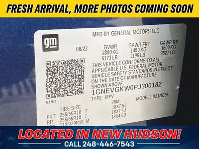 2023 Chevrolet Traverse LT Cloth