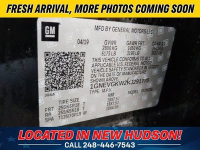 2019 Chevrolet Traverse LT Cloth