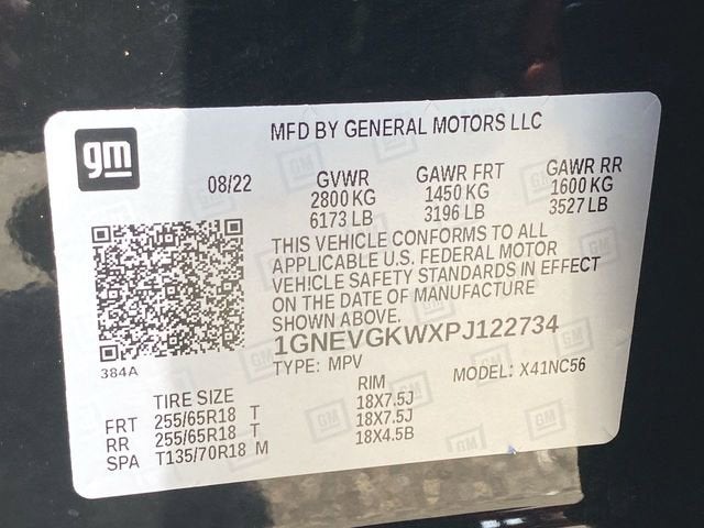 2023 Chevrolet Traverse LT Cloth