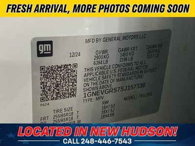 2025 Chevrolet Traverse LT