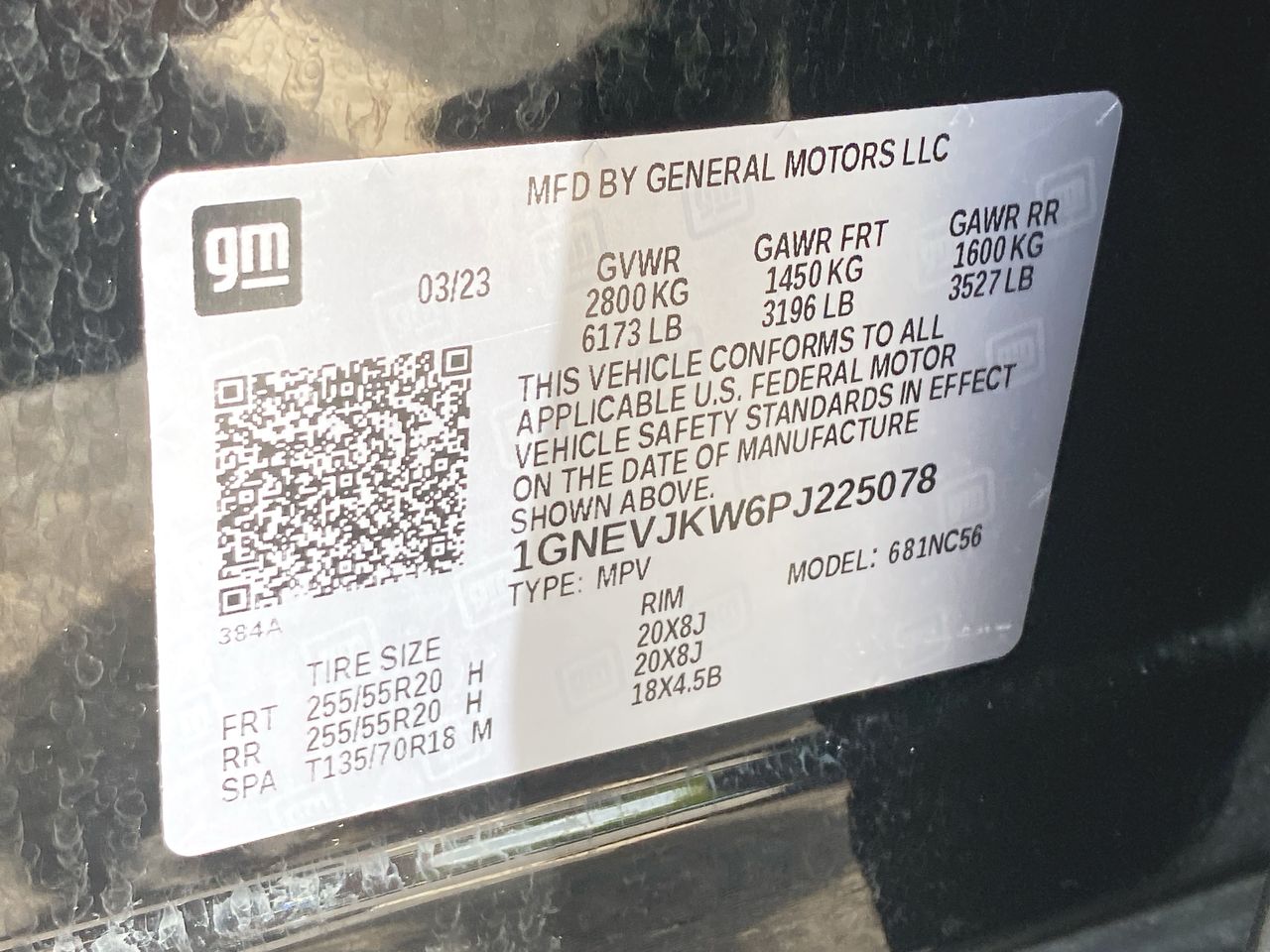 2023 Chevrolet Traverse RS