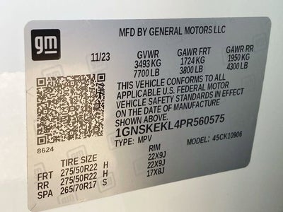 2023 Chevrolet Suburban RST