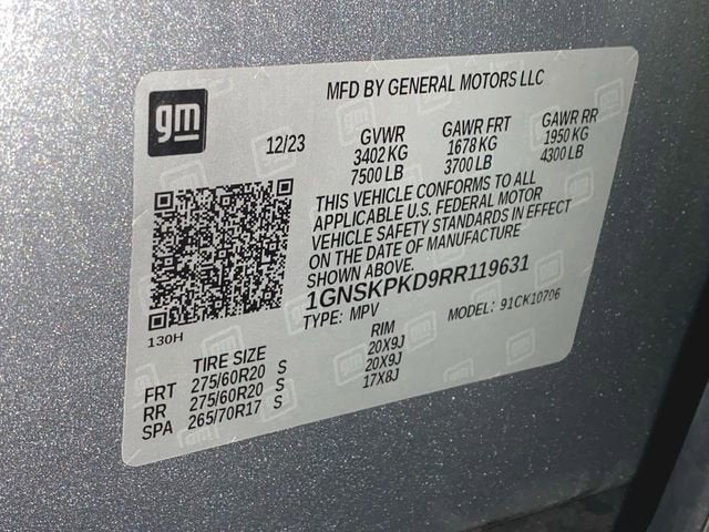 2024 Chevrolet Tahoe Z71