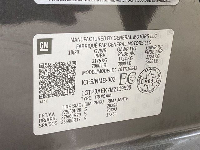 2021 GMC Sierra 1500 4WD Crew Cab Standard Box Sierra