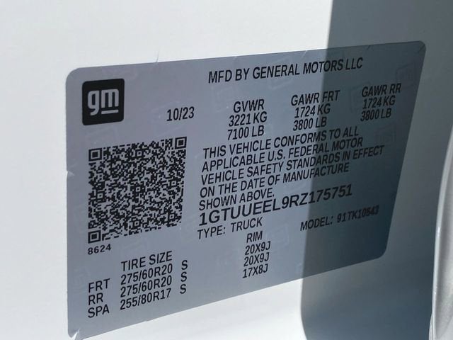 2024 GMC Sierra 1500 AT4