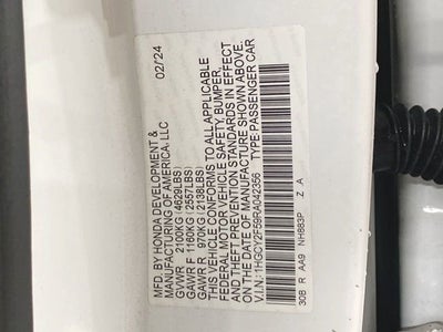 2024 Honda Accord Hybrid Sport