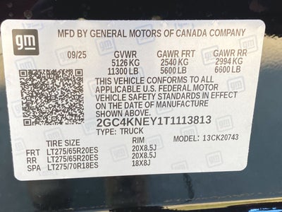 2026 Chevrolet Silverado 2500 HD LT