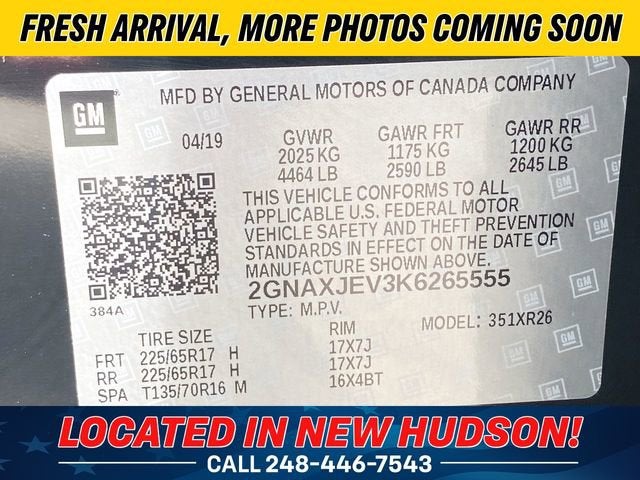 2019 Chevrolet Equinox LT