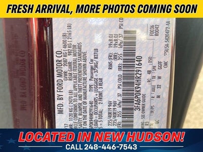 2017 Ford Fusion Platinum