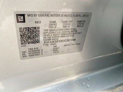 2018 Chevrolet Silverado 1500 LTZ