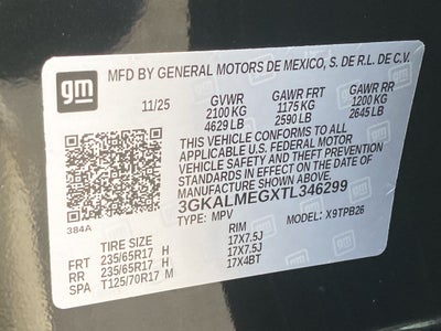 2026 GMC Terrain Elevation