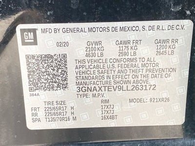 2020 Chevrolet Equinox LT