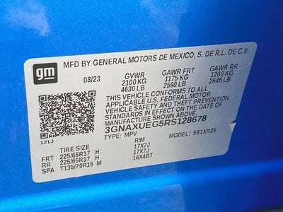 2024 Chevrolet Equinox LT