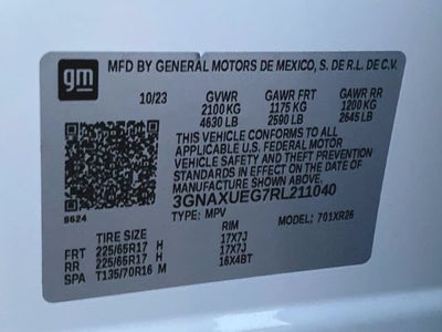 2024 Chevrolet Equinox LT