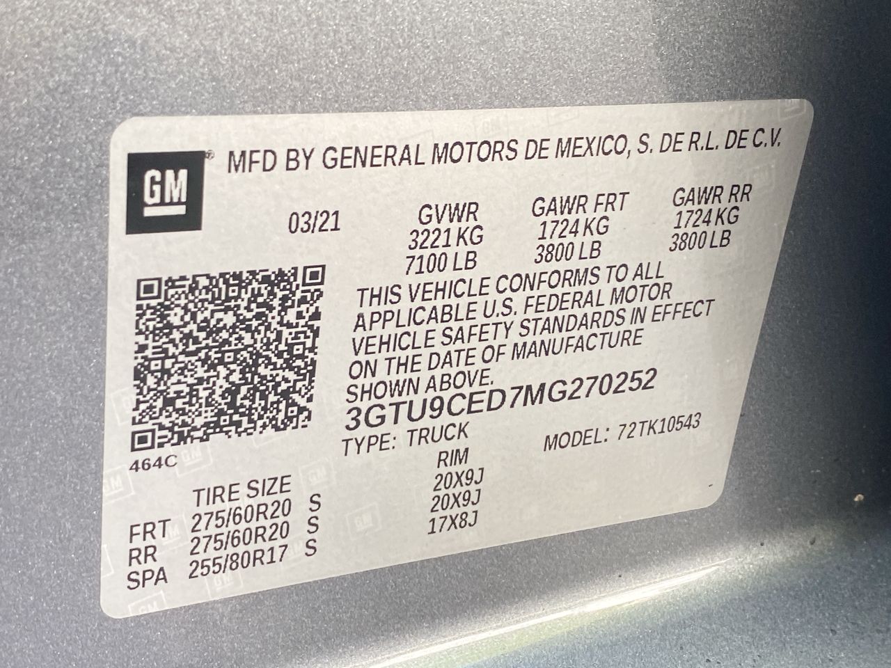 2021 GMC Sierra 1500 Elevation