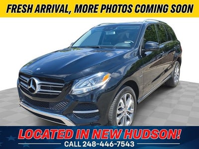 2017 Mercedes-Benz GLE 550e 4MATIC®