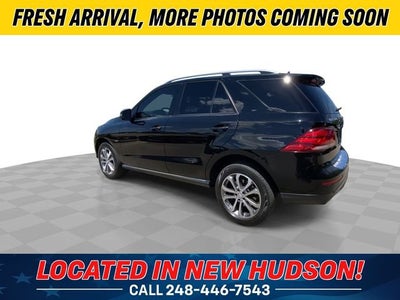 2017 Mercedes-Benz GLE 550e 4MATIC®