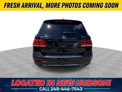 2017 Mercedes-Benz GLE 550e 4MATIC®