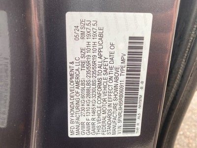 2024 Honda Odyssey Elite