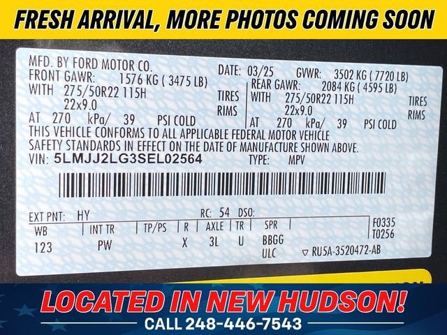 2025 Lincoln Navigator Reserve