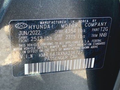 2022 Hyundai Sonata SEL