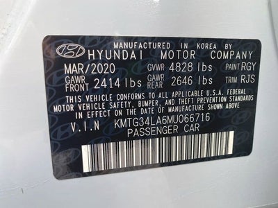 2021 Genesis G70 2.0T AWD