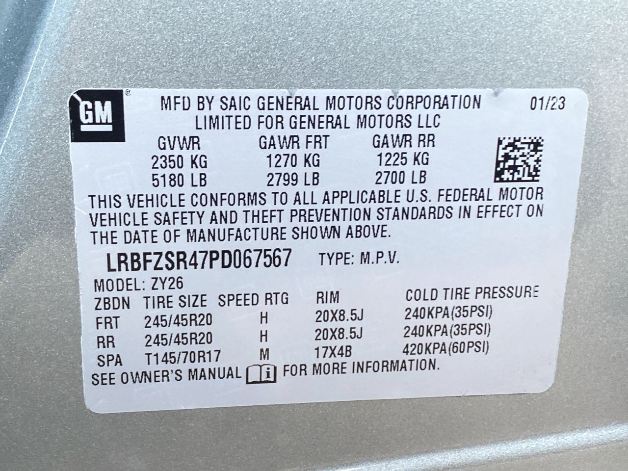 2023 Buick Envision Avenir