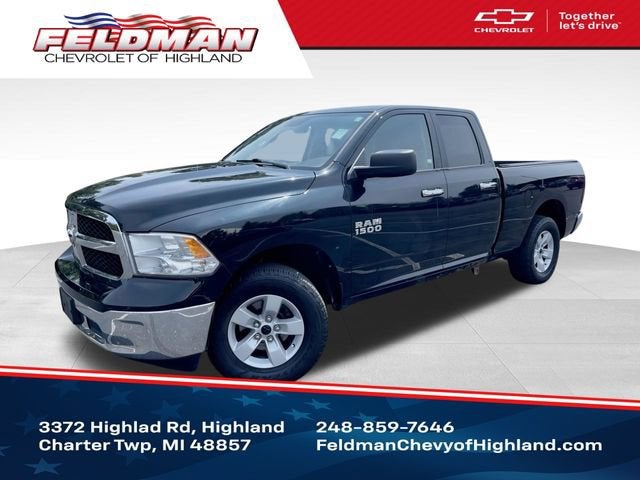 2017 RAM 1500 SLT Quad Cab 4x4 6'4" Box