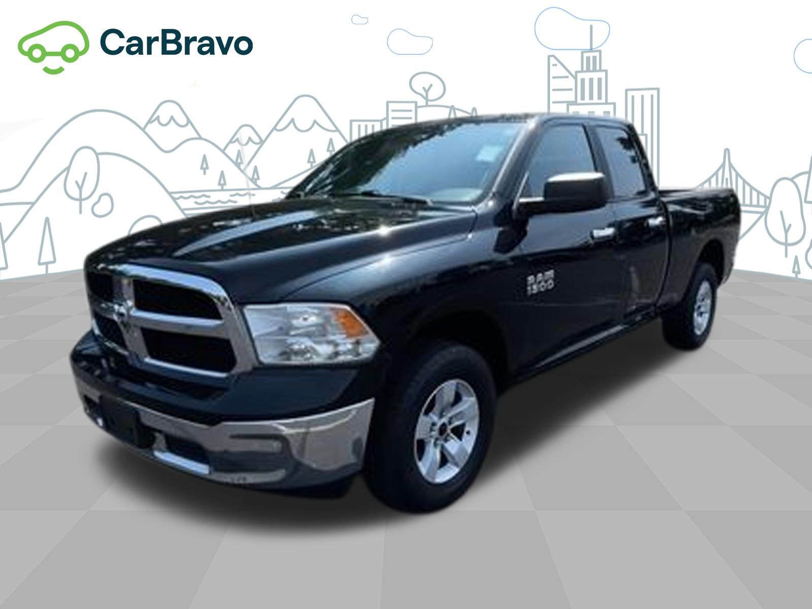 2017 RAM 1500 SLT Quad Cab 4x4 6'4" Box