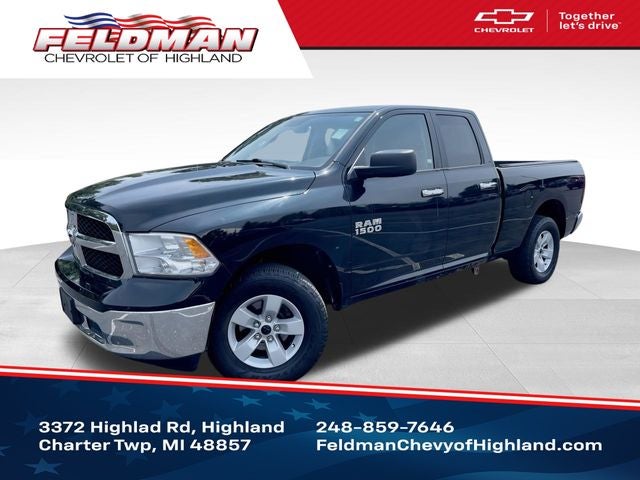 2017 RAM 1500 SLT Quad Cab 4x4 6'4" Box