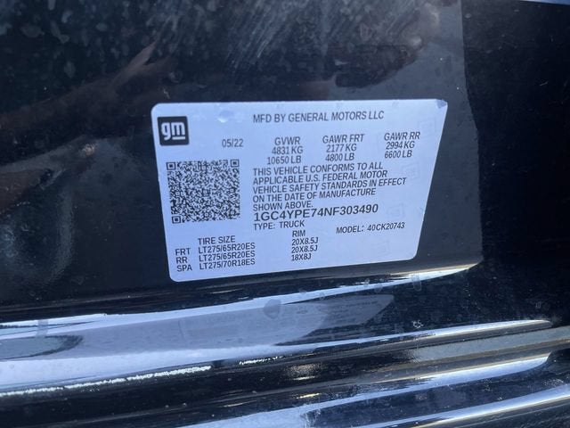 2022 Chevrolet Silverado 2500 HD LTZ