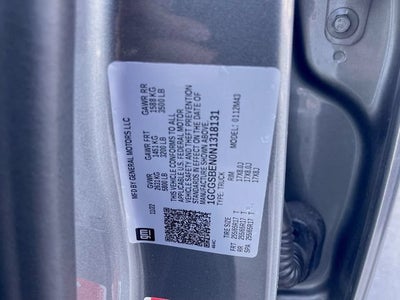 2022 Chevrolet Colorado 2WD Work Truck