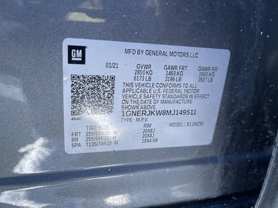 2021 Chevrolet Traverse RS