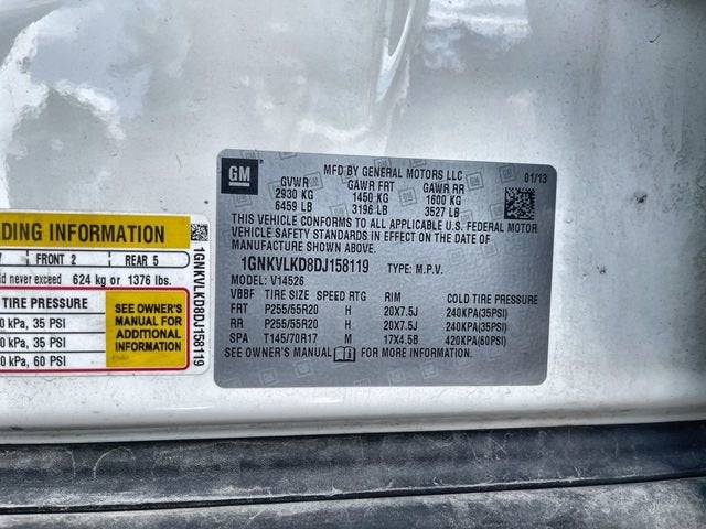 2013 Chevrolet Traverse LTZ