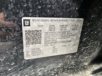 2018 Chevrolet Silverado 1500 LT
