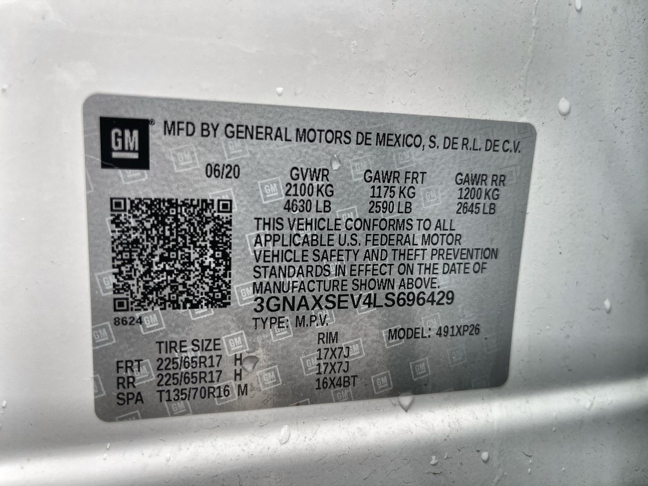 2020 Chevrolet Equinox LS