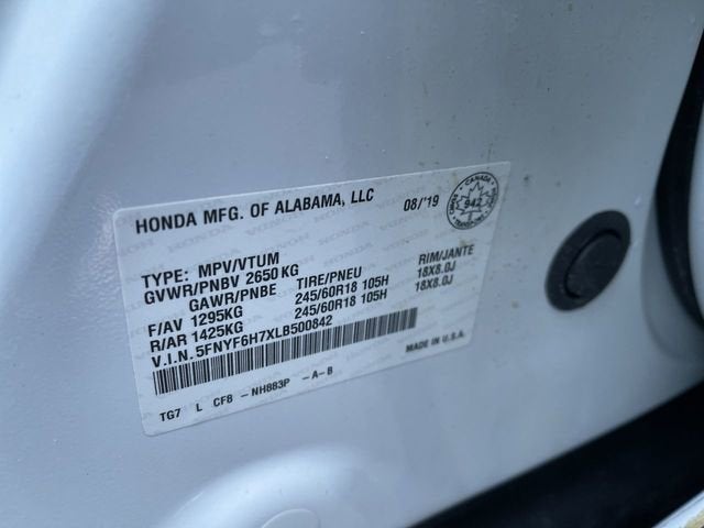 2020 Honda Pilot AWD Black Edition