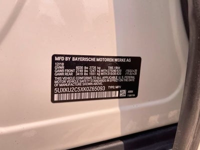 2019 BMW X6 xDrive35i